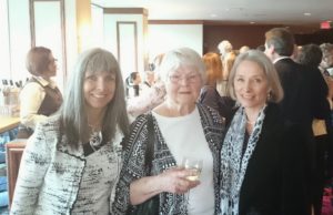 Betty Keller and Claire Finlayson, author of Ray's Planet, at the BC Book Awards Gala